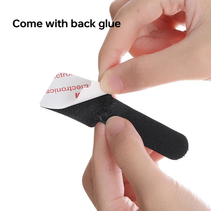Reusable Adhesive Cable Management Straps