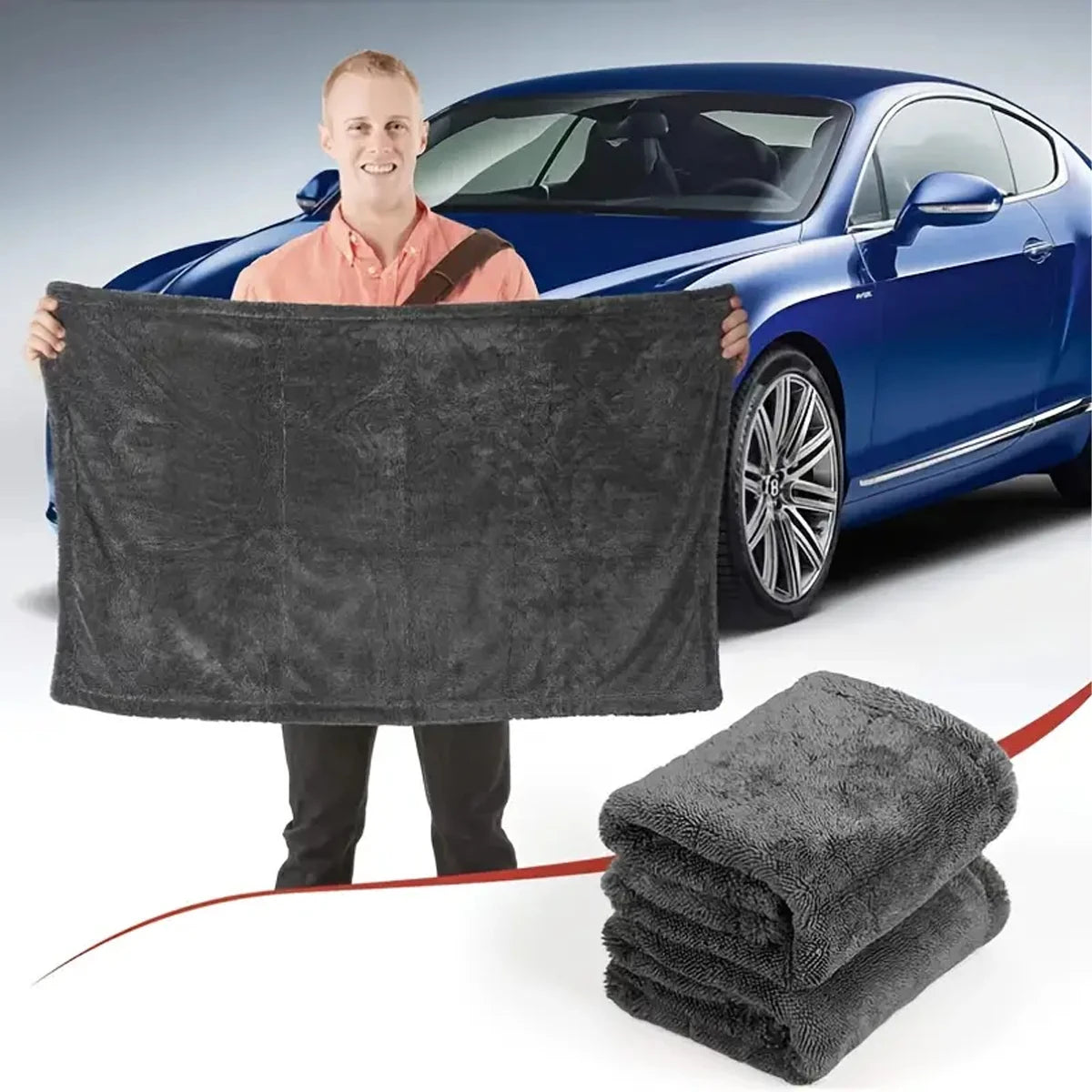 Ultra-Absorbent Microfibre Car Drying Towel