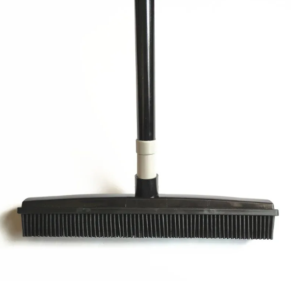 Rubber Pet Hair Removal Broom & Squeegee