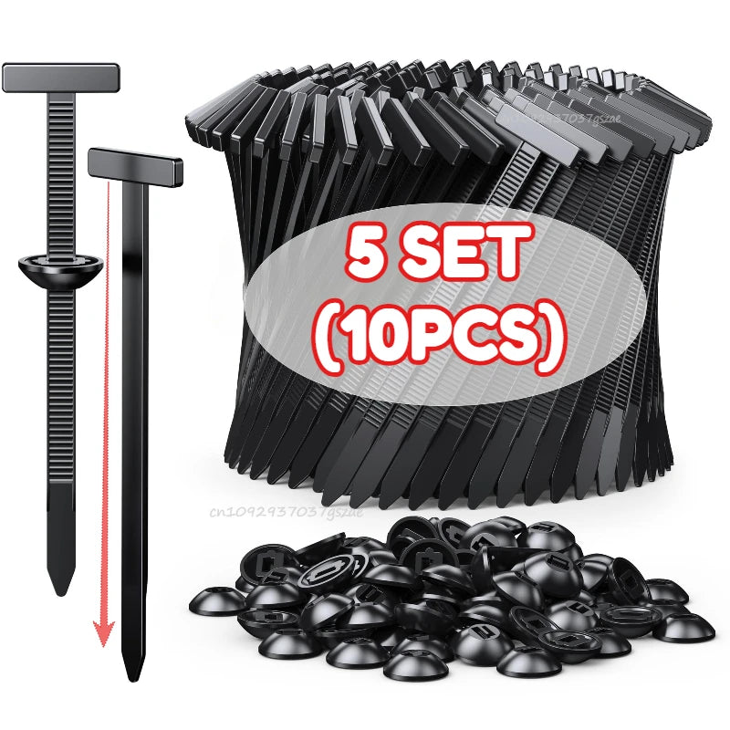 Car Trim & Fender Fastener Clip Set