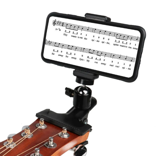 Guitar Phone Holder Clip