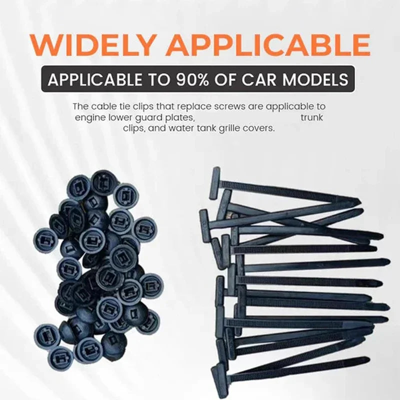 Car Trim & Fender Fastener Clip Set