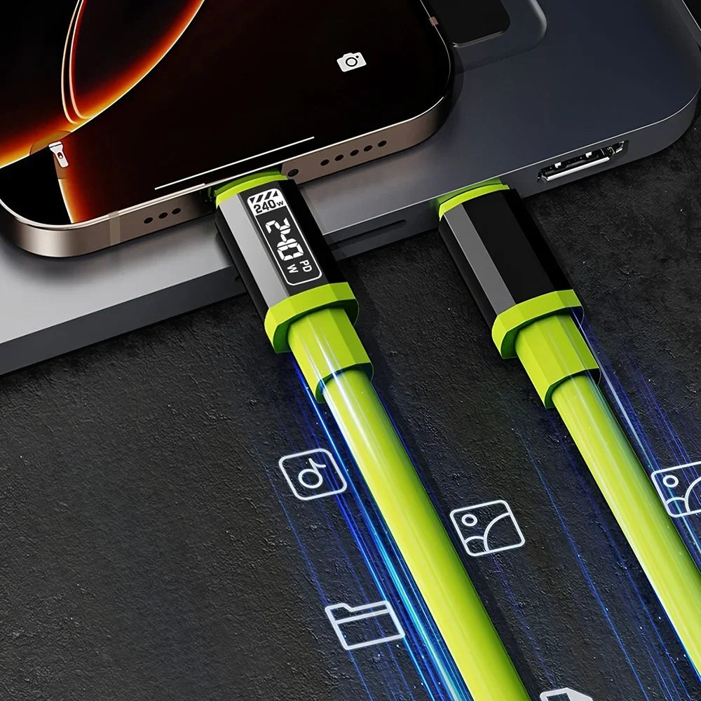 240W USB-C Fast Charging Cable