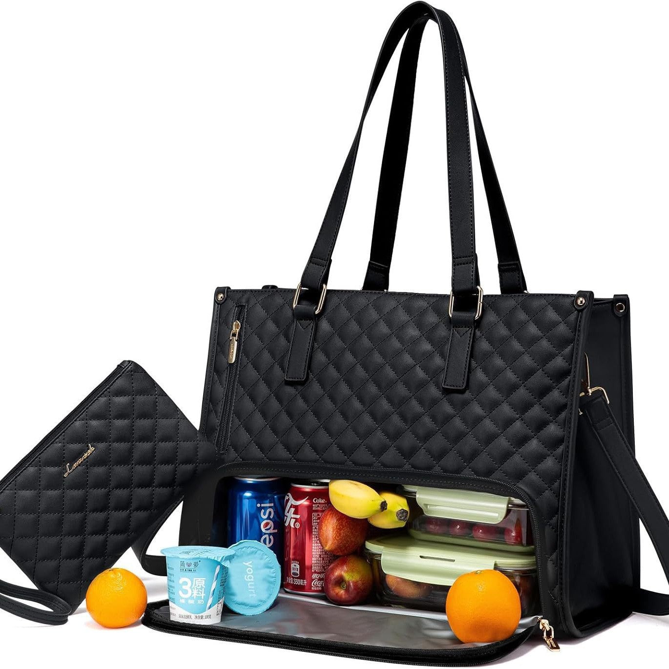 Insulated Work & Lunch Tote Bag