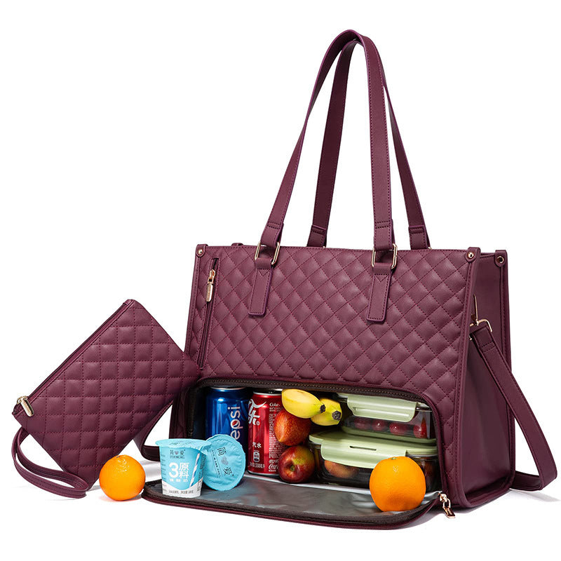 Insulated Work & Lunch Tote Bag