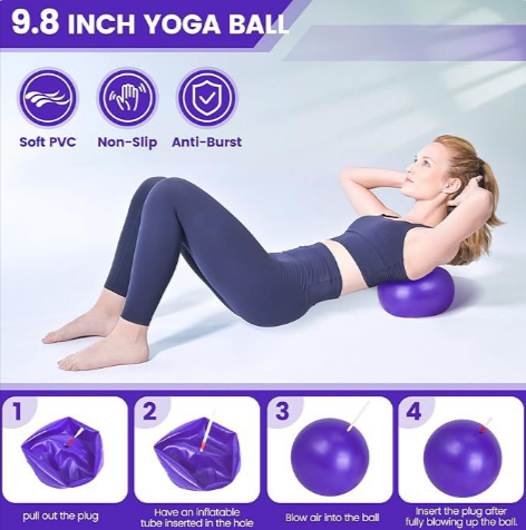 13-Piece Yoga & Pilates Home Workout Set