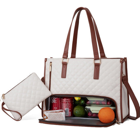 Insulated Work & Lunch Tote Bag
