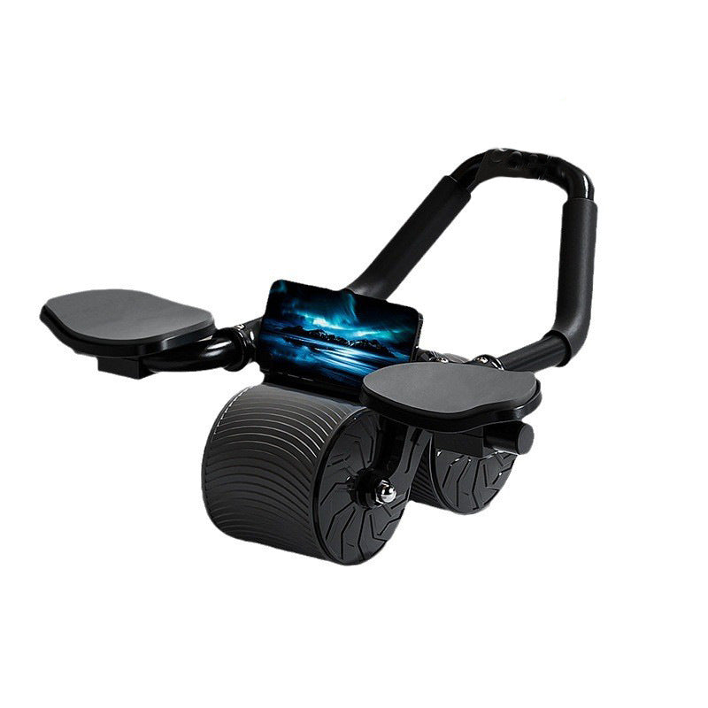 Automatic Rebound Ab Roller with Elbow Support