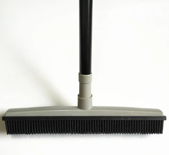 Rubber Pet Hair Removal Broom & Squeegee