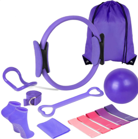 13-Piece Yoga & Pilates Home Workout Set