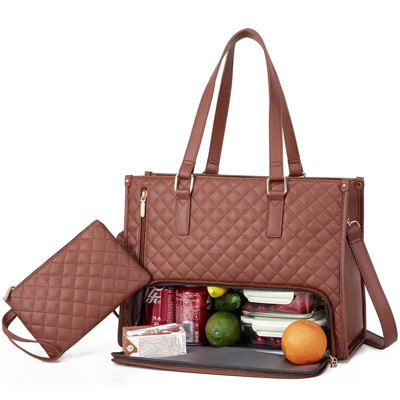 Insulated Work & Lunch Tote Bag
