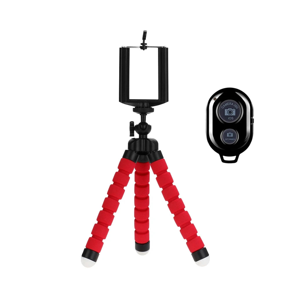 Flexible Mini Tripod & Phone Holder