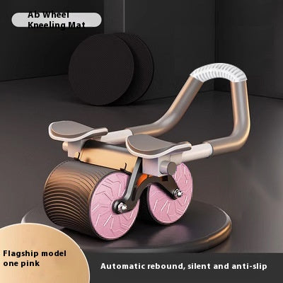 Automatic Rebound Ab Roller with Elbow Support