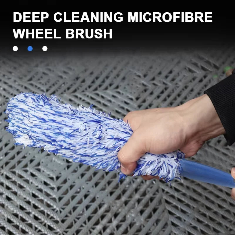 Soft Car Wheel & Rim Cleaning Brush