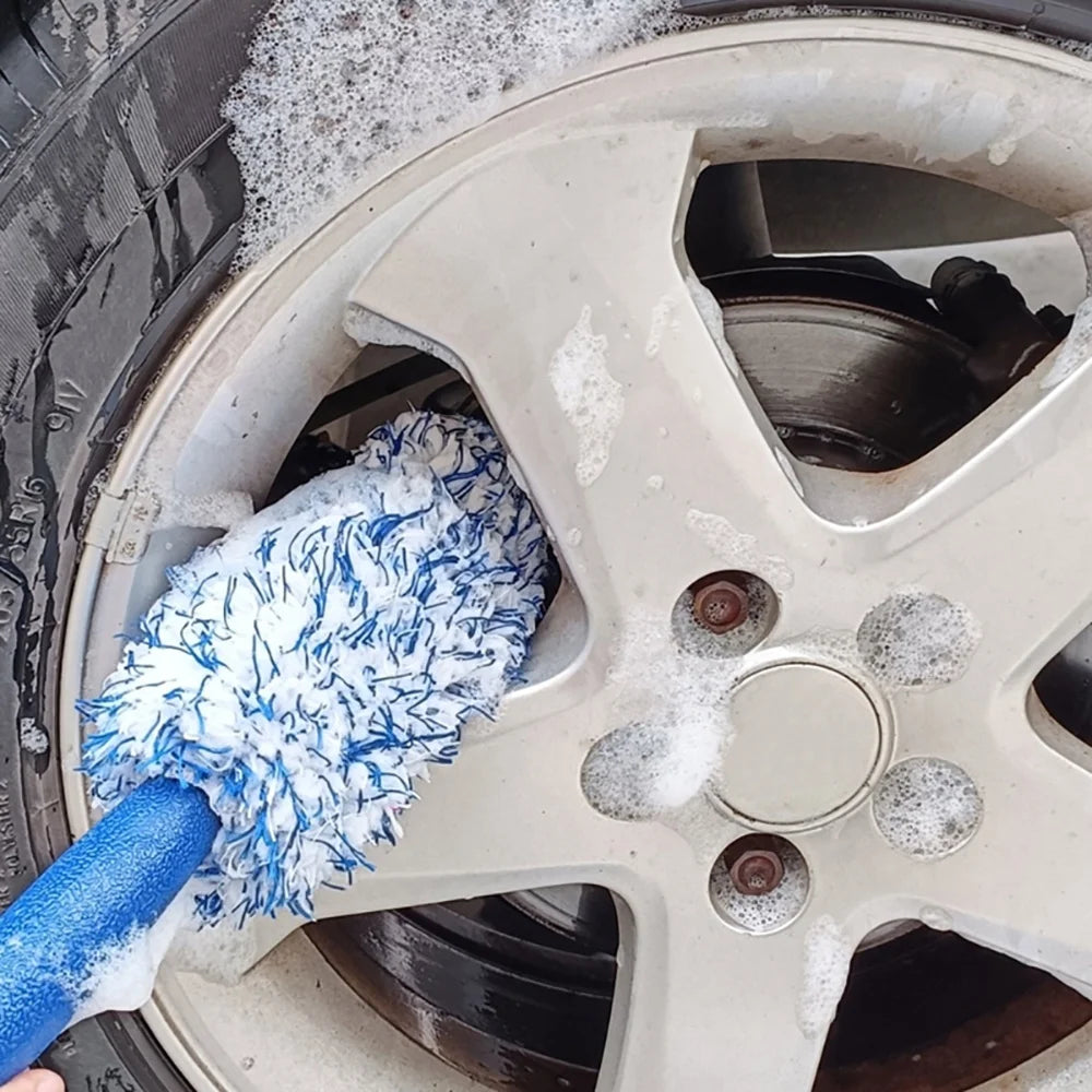 Soft Car Wheel & Rim Cleaning Brush